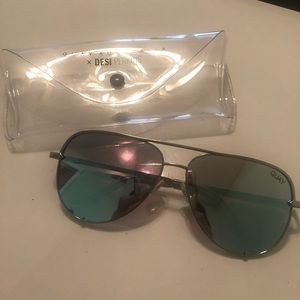 Quay Australia Desi Perkins High Key Sunglasses